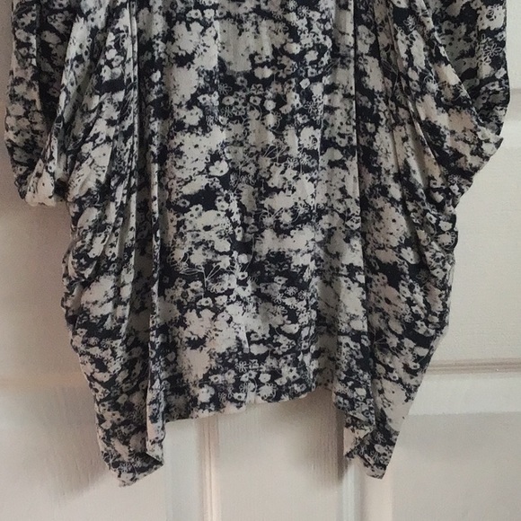 💥💥riki2💥💥.             BLACK AND WHITE ABSTRACT MINI DRESS - Picture 5 of 5